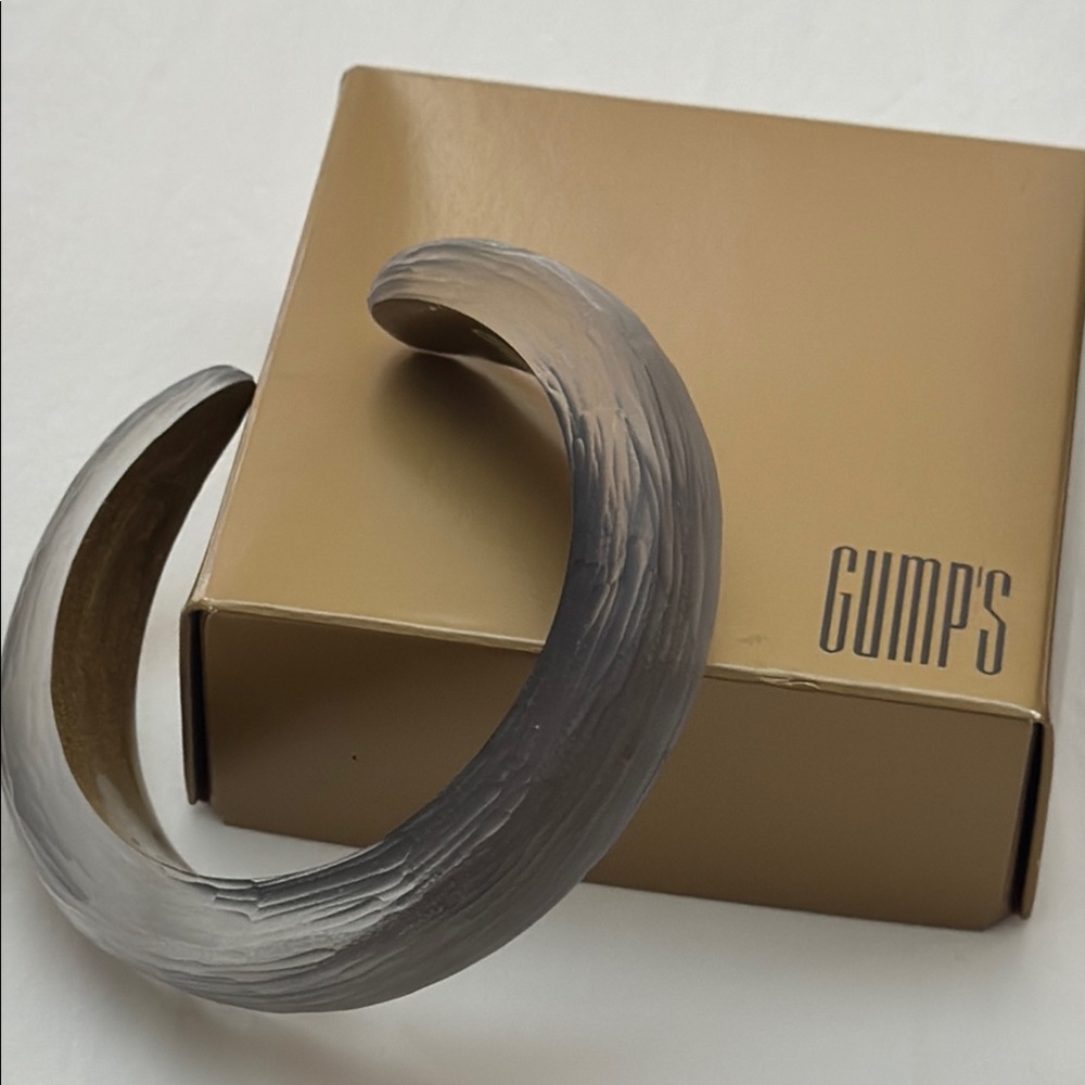 Liquid Lucite Cuff Bracelet